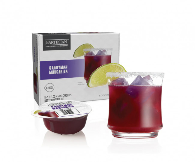 Bartesian Candyman Margarita Pack  of 8 Cocktail Capsules